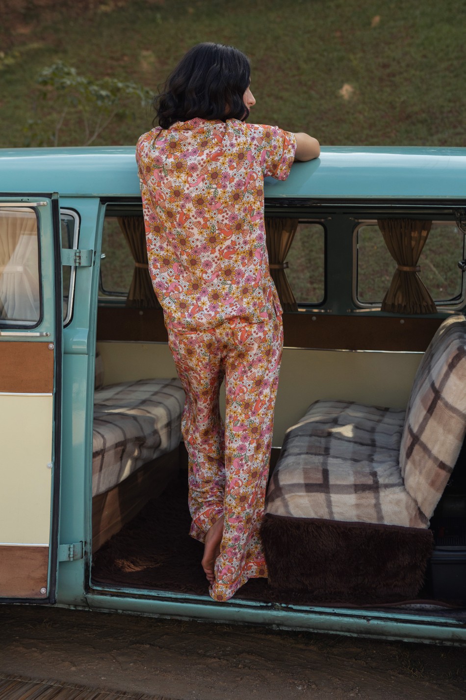 Pijama Pantalona Gatoflor